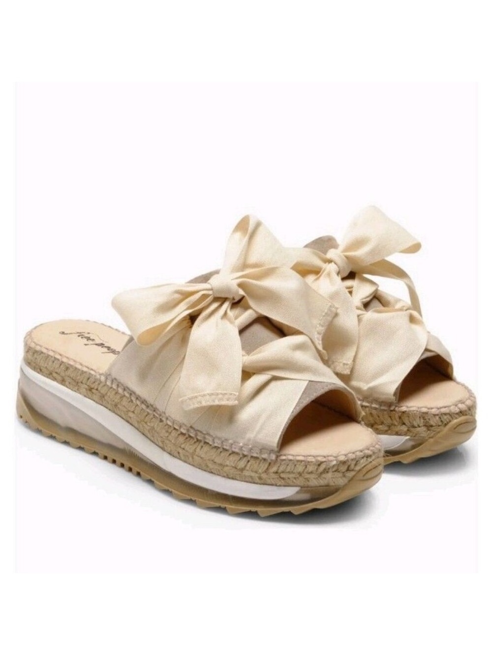 Free People Espadrille Platform Slide Sandals - Women